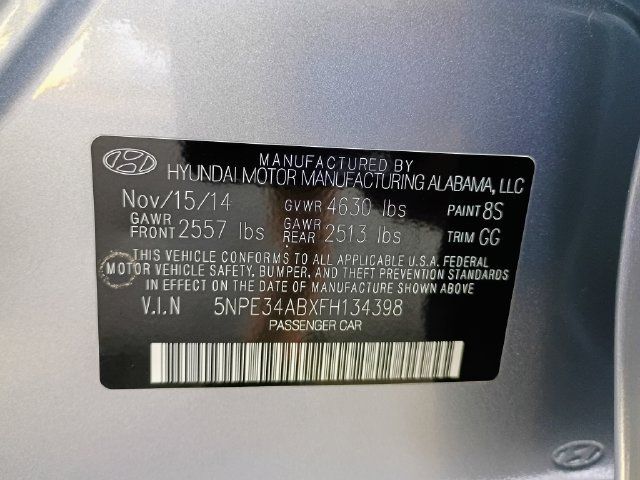 Used 2015 Hyundai Sonata Limited 2.0T FWD image 20