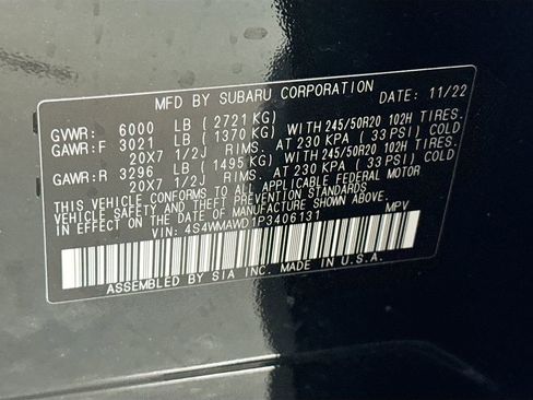 Used 2023 Subaru Ascent Touring image 32