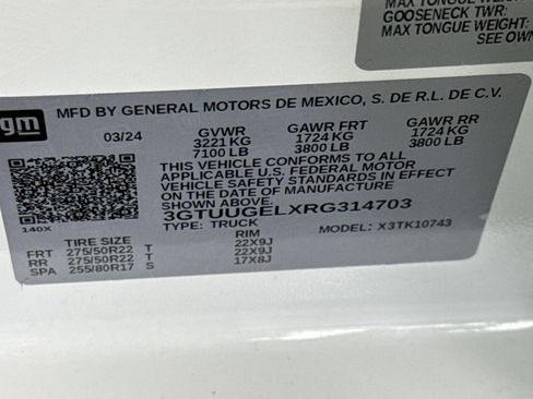 Used 2024 GMC Sierra 1500 Denali w/ Denali Reserve Package AWD/4WD image 30