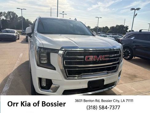 Used 2021 GMC Yukon SLT w/ SLT Luxury Plus Package RWD image 4
