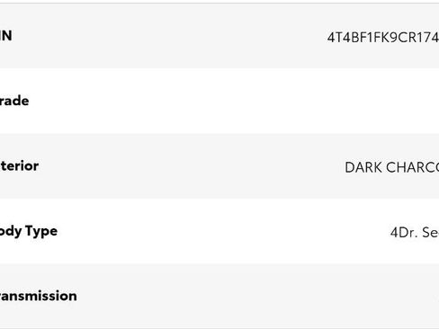 Used 2012 Toyota Camry LE image 60