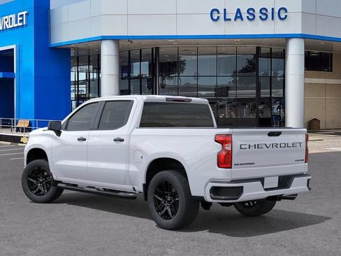 New 2026 Chevrolet Silverado 1500 Custom w/ Turbomax Blackout Package RWD image 3