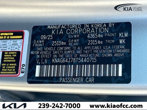 New 2026 Kia K5 GT-Line image 41