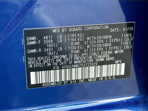 Certified 2025 Subaru Crosstrek 2.5i Limited w/ Crosstrek Mirror Package image 44