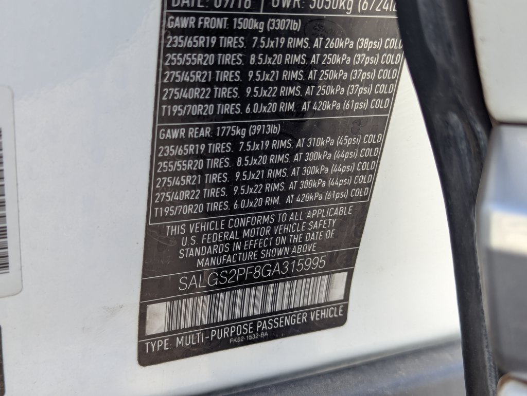 Used 2016 Land Rover Range Rover HSE AWD/4WD image 38
