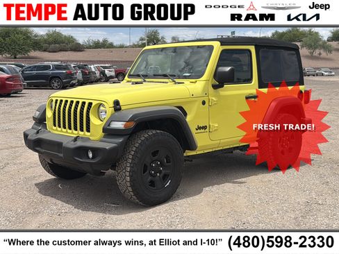 Used 2024 Jeep Wrangler Sport AWD/4WD image 1