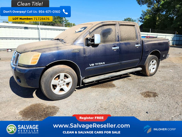 Used 2006 Nissan Titan LE w/ (T01) Tow Pkg AWD/4WD image 1