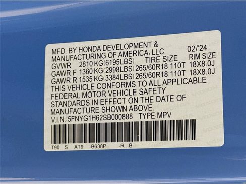 Used 2025 Honda Pilot TrailSport image 23