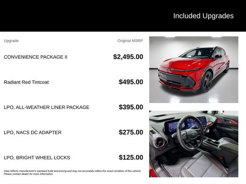 Used 2026 Chevrolet Equinox EV RS w/ Convenience Package II FWD image 7