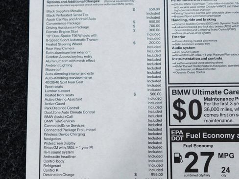 Used 2024 BMW 330i xDrive Sedan AWD/4WD image 51