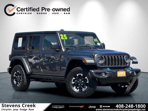 Used 2025 Jeep Wrangler Unlimited Rubicon 4xe w/ Convenience Group AWD/4WD image 1
