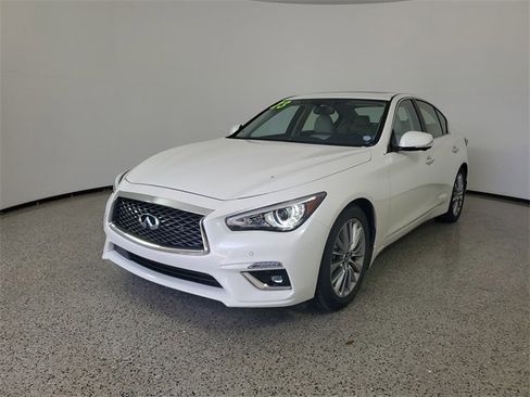 Used 2023 INFINITI Q50 Luxe w/ Cargo Package image 2