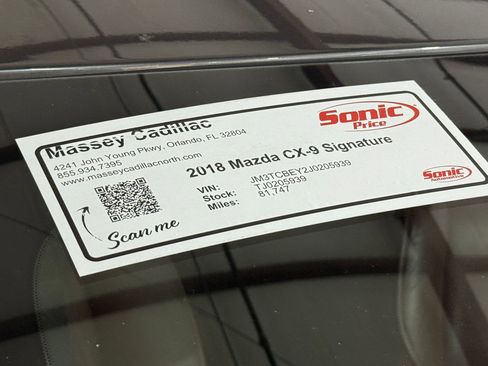 Used 2018 MAZDA CX-9 Signature image 19