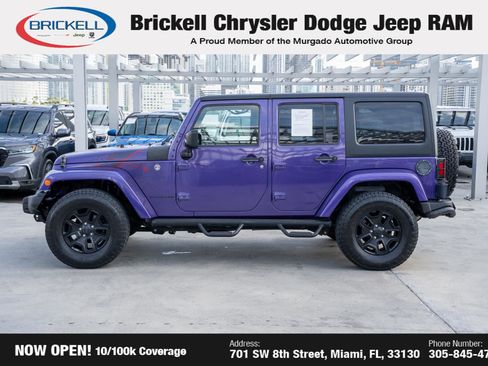 Used 2016 Jeep Wrangler Unlimited Sahara image 8