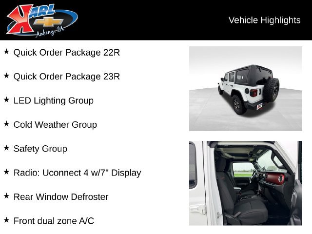 Used 2020 Jeep Wrangler Unlimited Rubicon w/ LED Lighting Group AWD/4WD image 2
