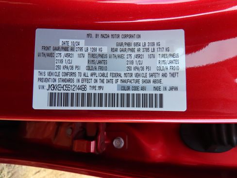 Certified 2025 MAZDA CX-90 3.3 Turbo S w/ Premium Plus image 44