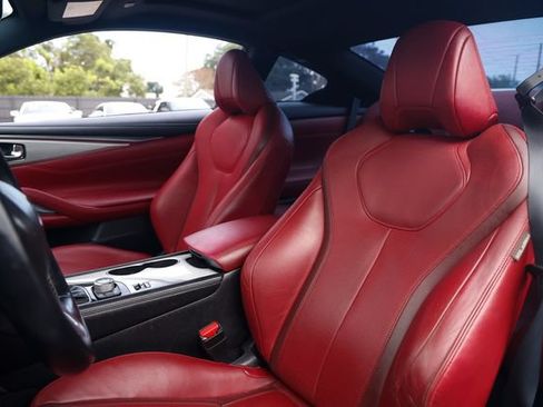 Used 2018 INFINITI Q60 Red Sport 400 w/ Pro Active Package RWD image 9