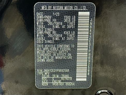 Used 2023 Nissan Armada S image 36