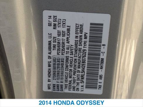 Used 2014 Honda Odyssey EX image 26