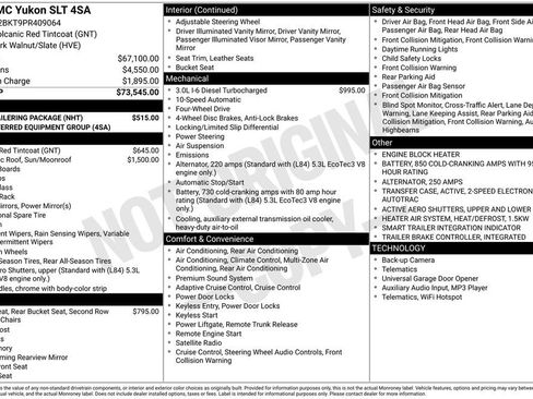 Certified 2023 GMC Yukon SLT w/ Max Trailering Package image 6
