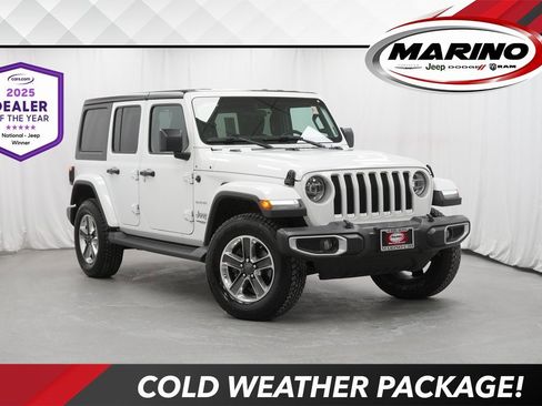 Used 2019 Jeep Wrangler Unlimited Sahara w/ Cold Weather Group image 1