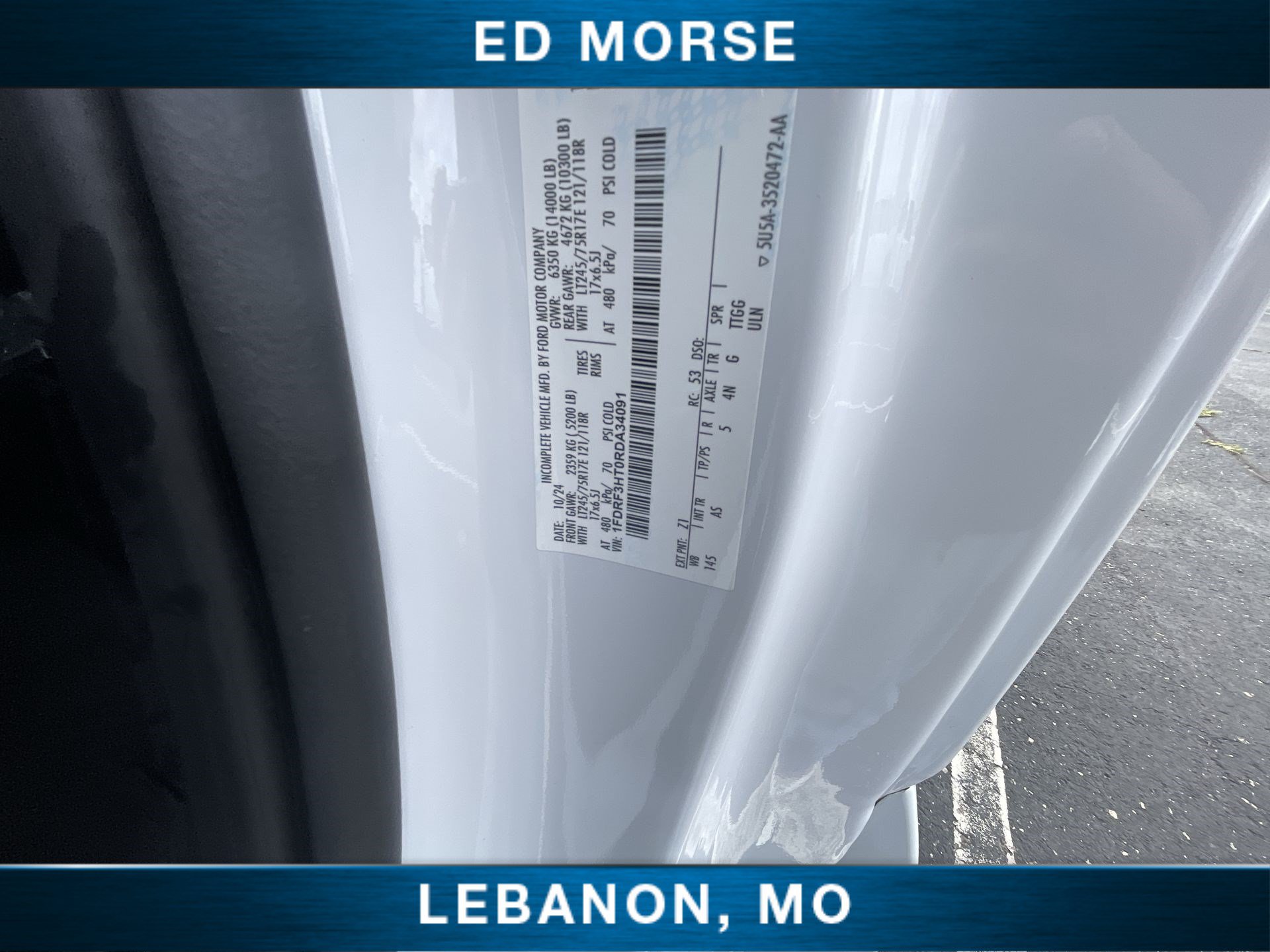 Used 2024 Ford F350 XL w/ XL Chrome Package AWD/4WD image 26