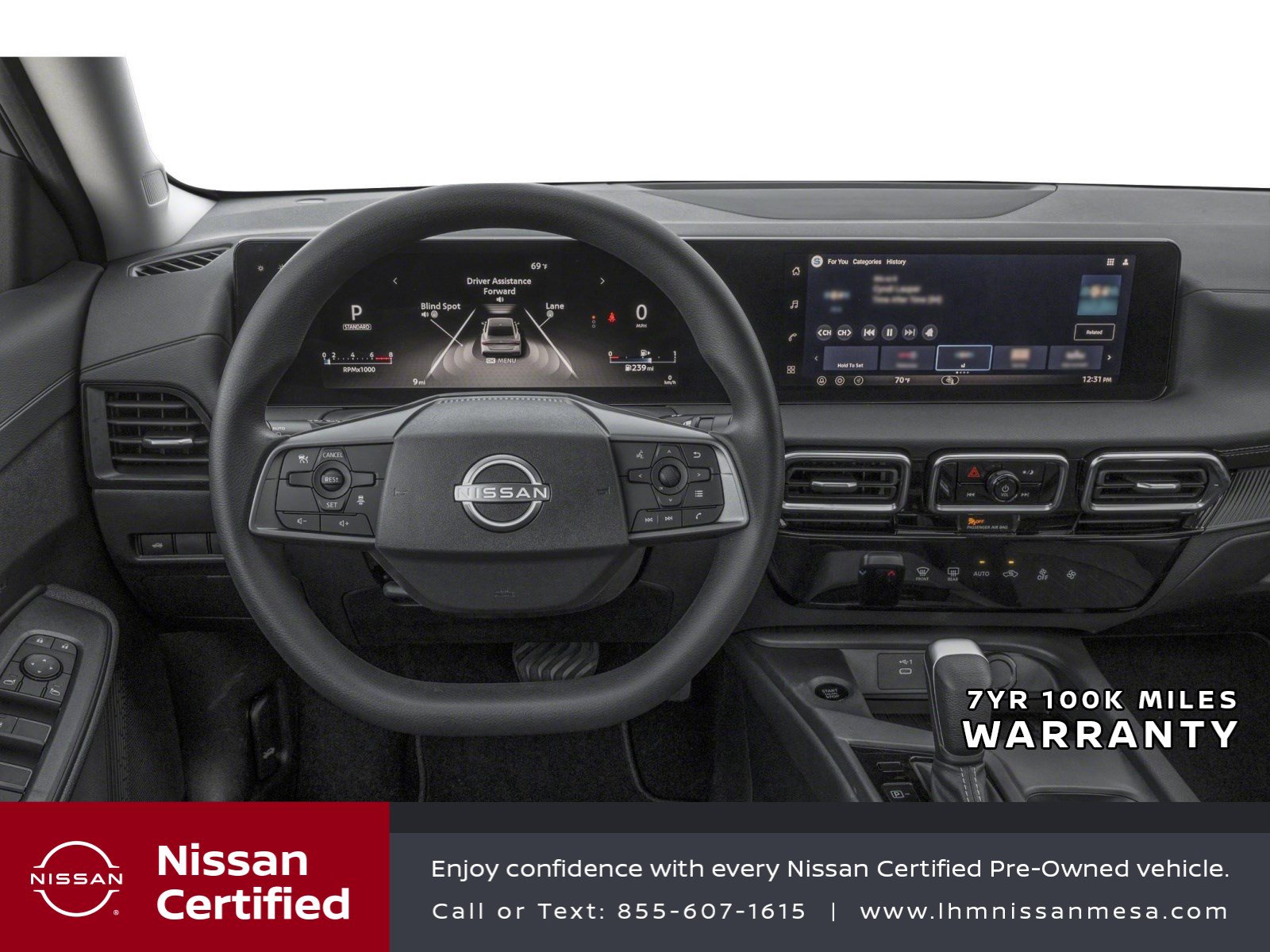 Certified 2026 Nissan Sentra SV w/ Floor Mat Package FWD image 4
