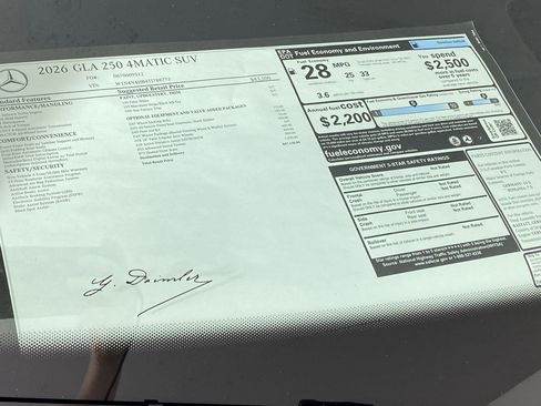 Used 2026 Mercedes-Benz GLA 250 4MATIC image 30