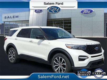 Certified 2022 Ford Explorer ST-Line w/ Class IV Trailer Tow Package