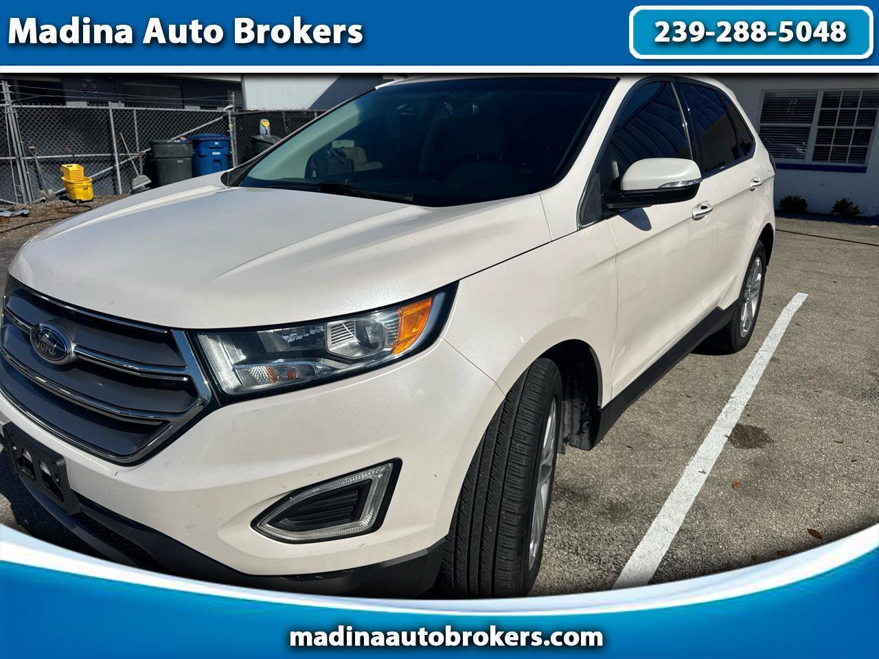Used 2017 Ford Edge Titanium w/ Technology Package FWD image 1