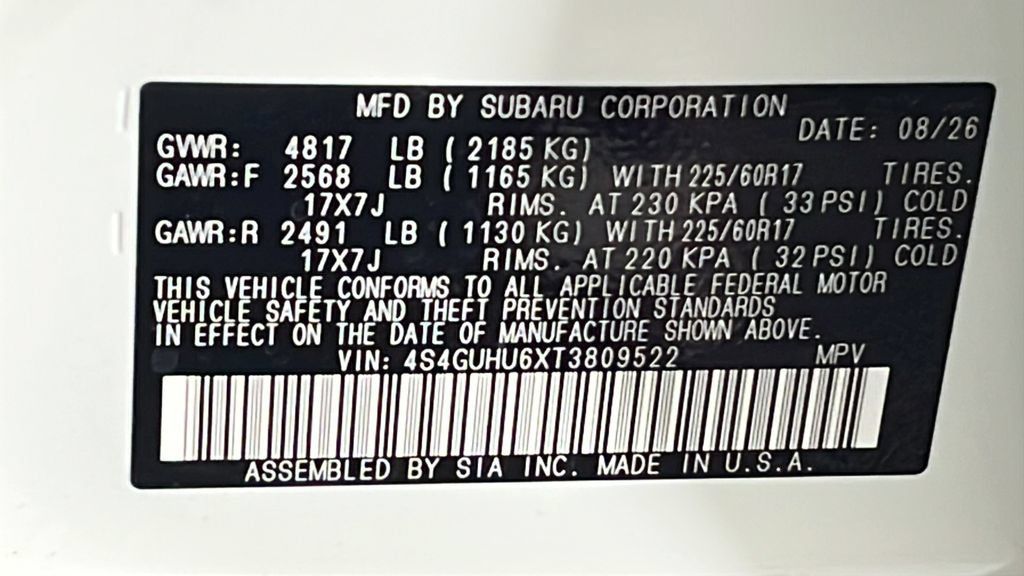 New 2026 Subaru Crosstrek 2.5i Wilderness AWD/4WD image 40
