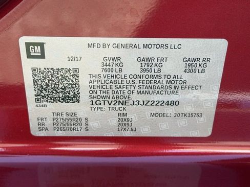 Used 2018 GMC Sierra 1500 SLT w/ SLT Premium Package image 23