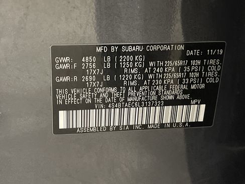 Used 2020 Subaru Outback Premium image 27