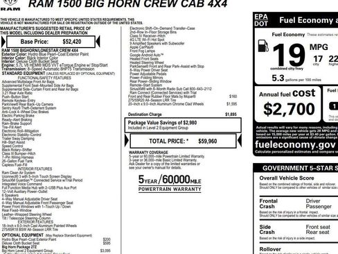 Used 2023 RAM 1500 Big Horn AWD/4WD image 2