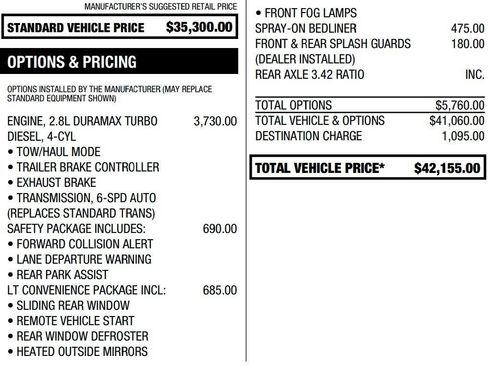 Used 2020 Chevrolet Colorado LT w/ Safety Package image 2