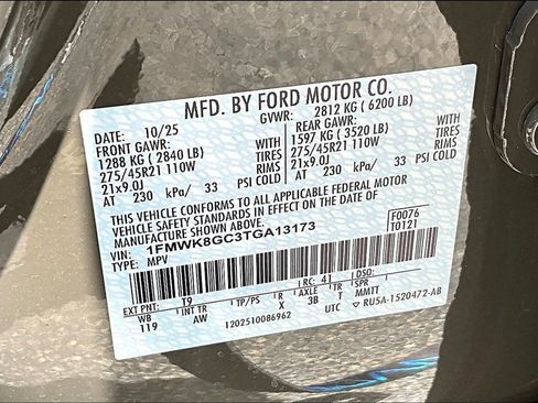 New 2026 Ford Explorer ST w/ Sun And Sound Package AWD/4WD image 8