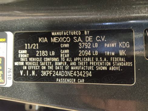 Used 2022 Kia Forte LXS w/ LXS Technology Package FWD image 33