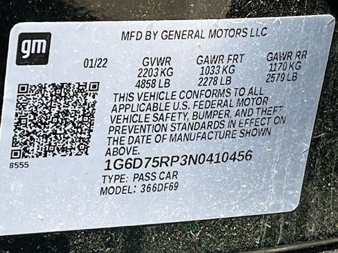 Used 2022 Cadillac CT4 V Blackwing w/ Driver Assist Package RWD image 33