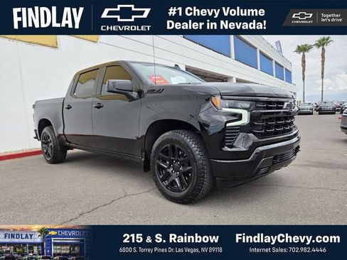 Used 2025 Chevrolet Silverado 1500 RST w/ Dark Appearance Package AWD/4WD image 1
