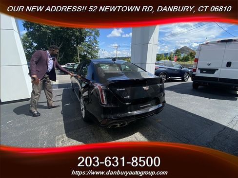 Used 2021 Cadillac CT4 V w/ Technology Package AWD/4WD image 7