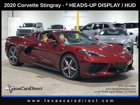 Used 2020 Chevrolet Corvette Stingray Preferred Cpe w/ 2LT Preferred Equipment Group image 3