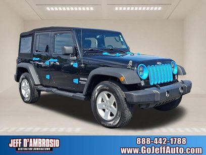 Used 2016 Jeep Wrangler Unlimited Sport w/ Quick Order Package 24S