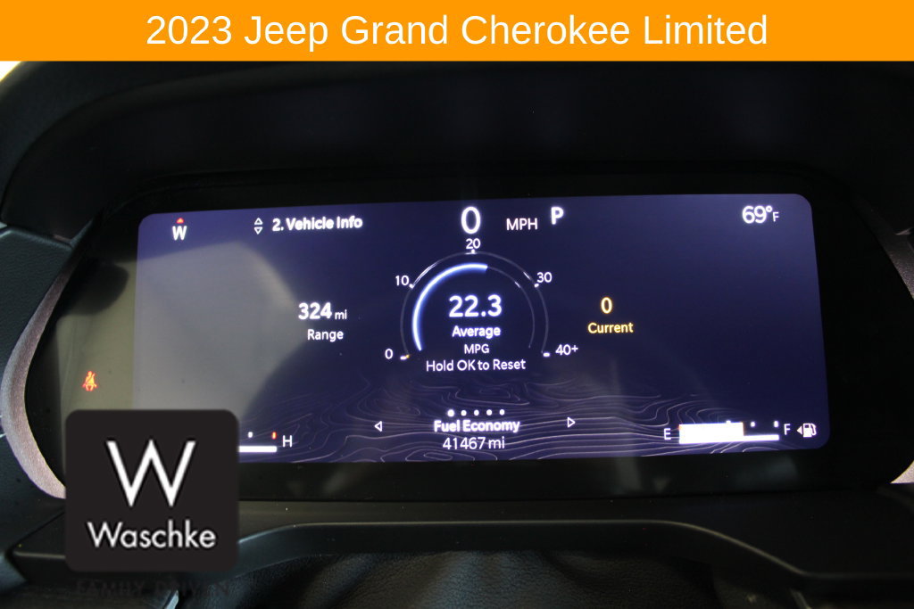 Used 2023 Jeep Grand Cherokee Limited w/ Trailer Tow Prep Group (B) AWD/4WD image 40