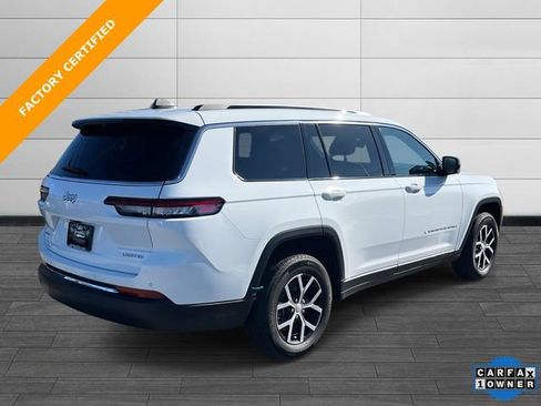 Certified 2025 Jeep Grand Cherokee L Limited w/ Luxury Tech Group II image 4