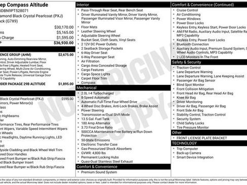 Used 2023 Jeep Compass Altitude w/ Convenience Group image 4