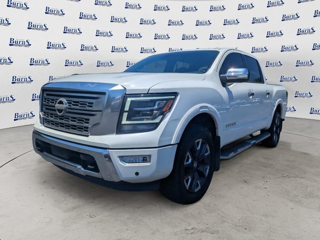 Used 2021 Nissan Titan Platinum Reserve w/ Moonroof Package AWD/4WD image 7