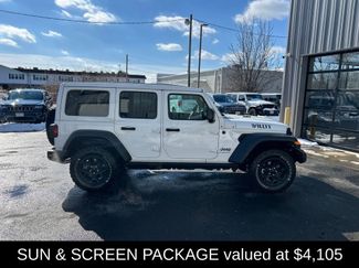 Used 2023 Jeep Wrangler Unlimited w/ Sun & Screen Package AWD/4WD video 2