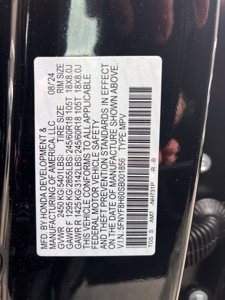 Certified 2025 Honda Passport TrailSport image 9