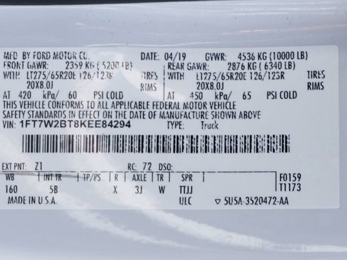 Used 2019 Ford F250 Lariat w/ Lariat Ultimate Package image 51