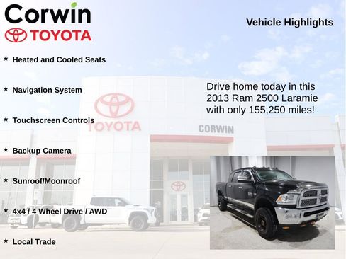 Used 2013 RAM 2500 Laramie w/ Protection Group AWD/4WD image 7